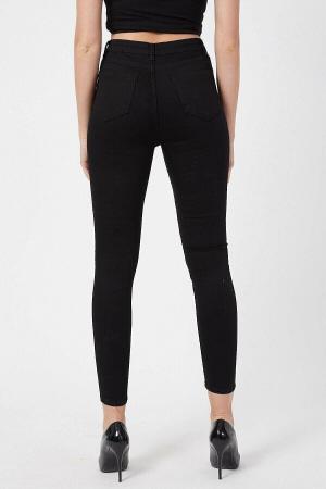 Glitter Black Skinny Jeans