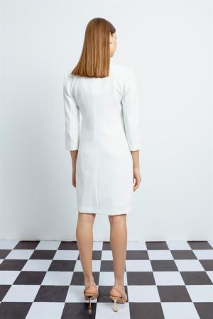 White Chain Dress for Women
