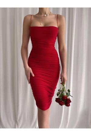 Women's Midi Evening Dress
