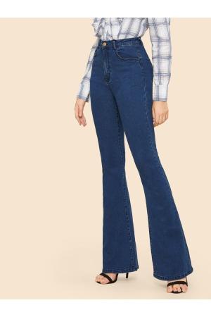 Black Jeans Women Super High Waist