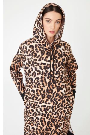 Leopard Knitted Dress