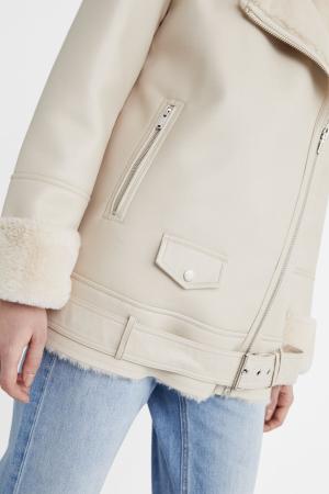 Faux Leather  Jacket
