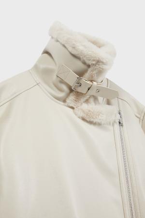 Faux Leather  Jacket