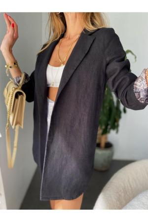 Women's Blazer Black Jacket