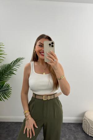 Wide Leg Trousers