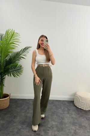 Wide Leg Trousers
