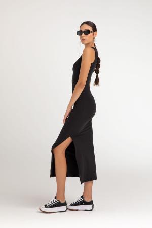 Soft touch black dress