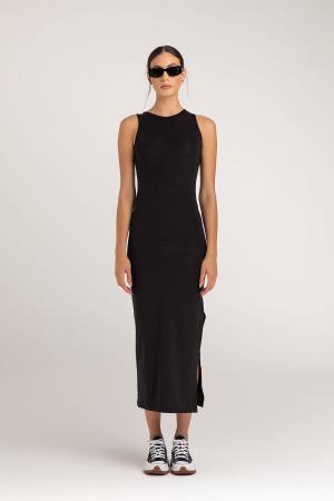 Soft touch black dress