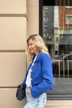 Blue  Blazer Jacket