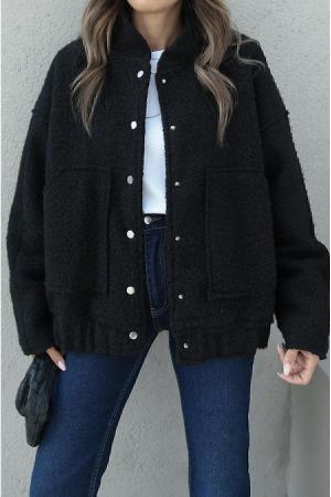 Oversize Bomber Jacket Coat