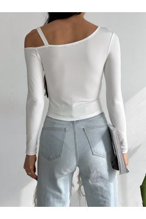 Fabric Crop Blouse