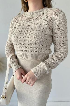 Two Piece Sweatshirt Dress
