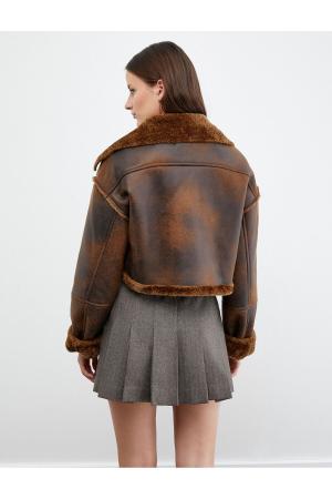 Faux Leathe Jacket