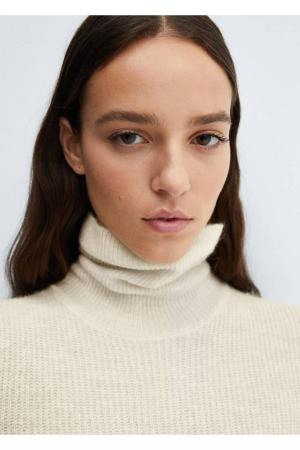 Turtleneck knit dress