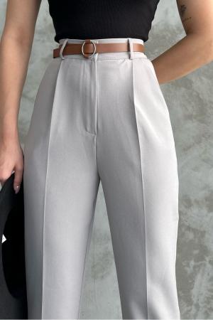 fabric trousers gray