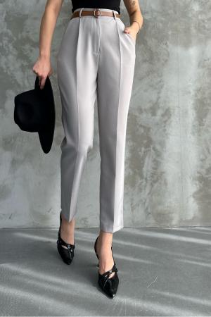 fabric trousers gray