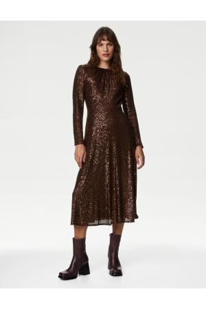 Long Sleeve Midi Dress
