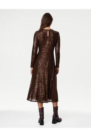 Long Sleeve Midi Dress