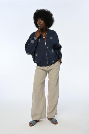 WOMEN'S BLUE JACKET