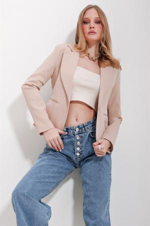 Beige  Jacket