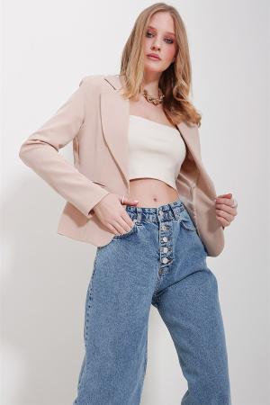 Beige  Jacket