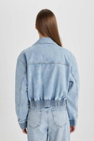 Bomber Jean Jacket