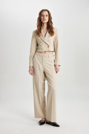 Crop Blazer Ceket