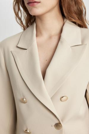 Crop Blazer Ceket