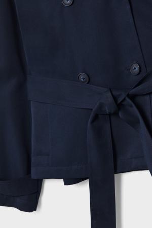 short trench coat