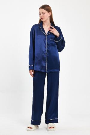 Women's Satin Pajama Set