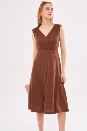 Brown women's skirt