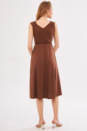 Brown women's skirt