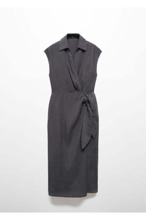 Modal dress with bow