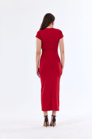 Women's Short Sleeve Maxi Dress