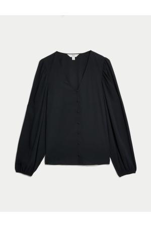 V Neck Blouse