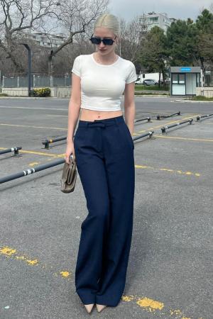 Wide Leg Trousers