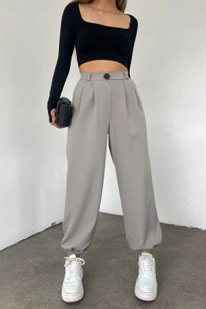 High Waist  Trousers
