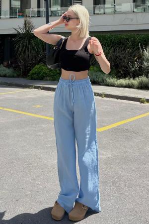 Wide Leg  Trousers