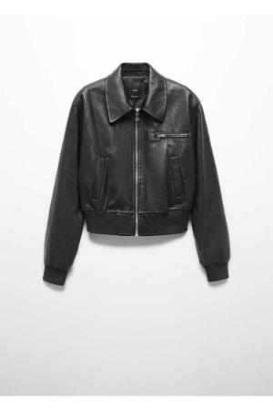 leather coat