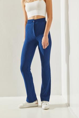 Women's Striped Palazzo Trousers