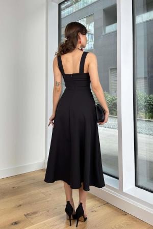 Midi Length Dress Black