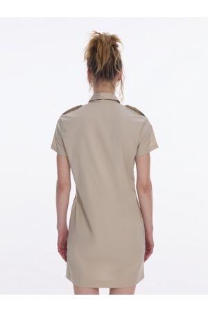 Beige Dress