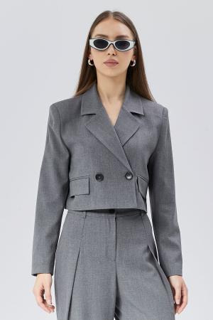 Women's Woven Blazer Jacket