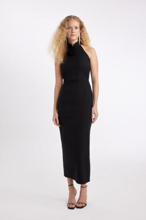 maxi Length Woven Dress