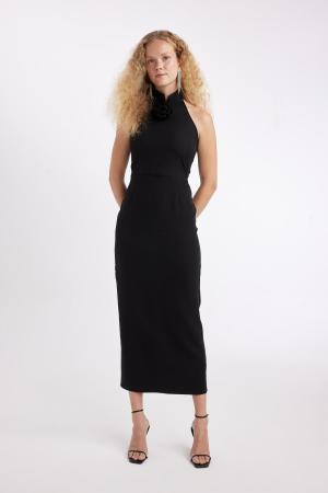 maxi Length Woven Dress
