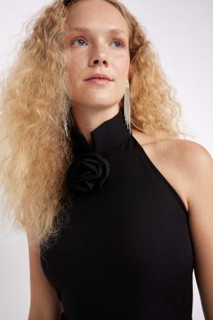 maxi Length Woven Dress