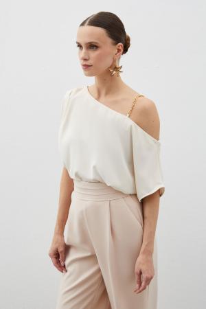Off Shoulder Casual Blouse