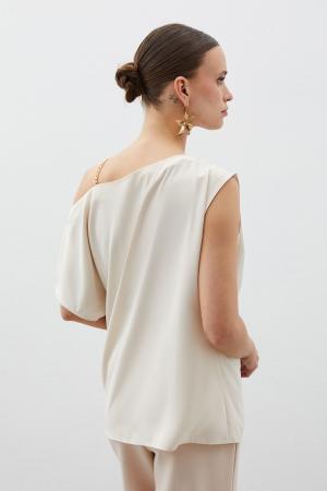 Off Shoulder Casual Blouse