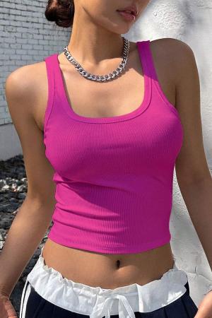 Women's Strap Crop Blouse