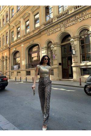SATIN  TROUSERS